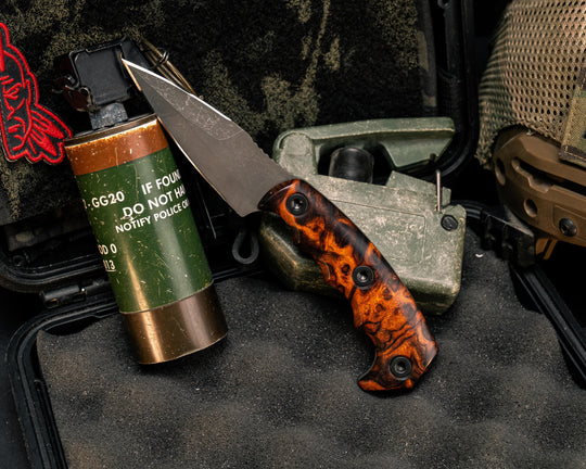 3" HUMINT- Desert Ironwood, Allen Bolts, Smooth Grip