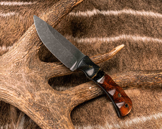 Cavner- Carbon Fiber, Black G10 and Brass Pin Striping, Black with Gold Web Tru-stone Split, Snakewood, Mosaic Pins, Brass Lanyard Pin, Textured Grip