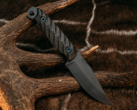 Crow Jr- Gold Camo Carbon, Allen Bolts, Iron Grip