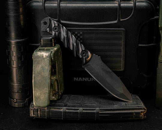 Disaster Jr- Black Dunes Carbon, Allen Bolts, Textured Grip
