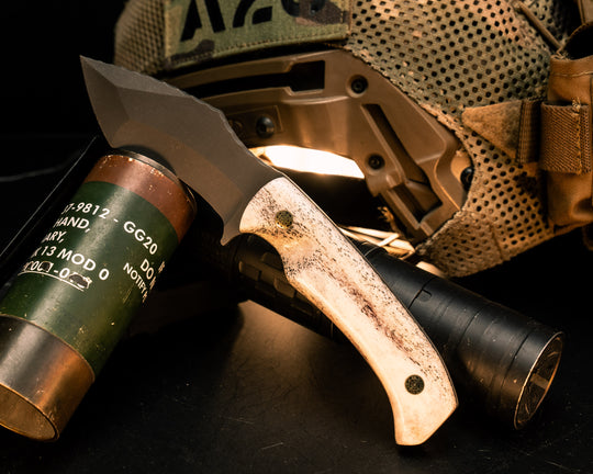 Buteo- Mosaic Pins, Contoured Grip