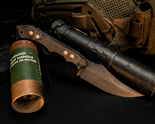 Red Cloud - (#25 of 25) Chocolate Chip Camo, Honeycomb Carbon, Domed and Pinged Pins, Smooth Grip