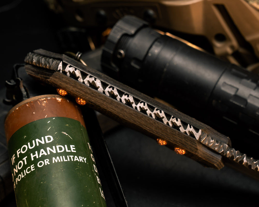 Red Cloud - (#25 of 25) Chocolate Chip Camo, Honeycomb Carbon, Domed and Pinged Pins, Smooth Grip