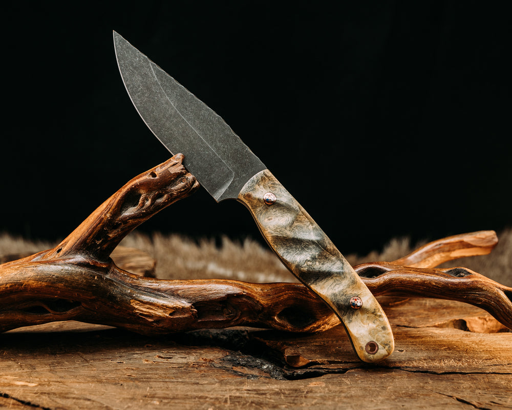 Crow Jr- Buckeye, Copper Patriot Pins, Copper Lanyard Pin, Textured Grip.