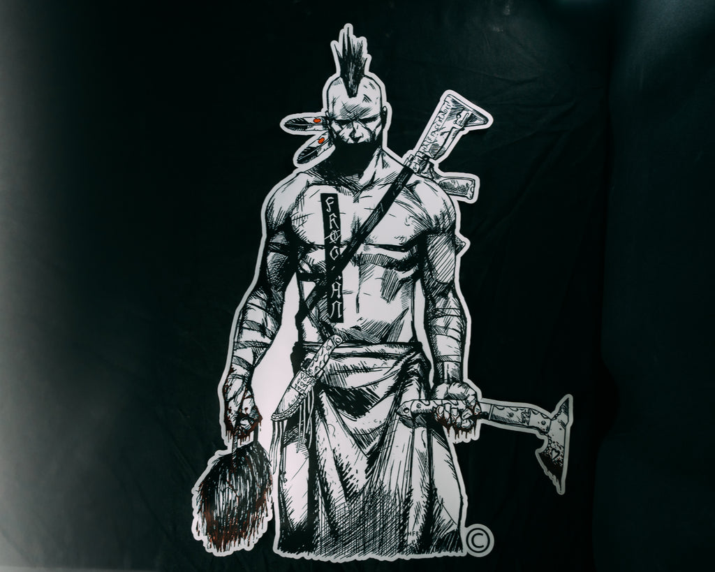 Huge Scalper Decal