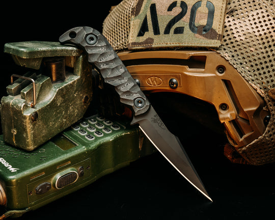 Senator- Black dunes Carbon, Armor Black Cerakote, Allen Bolts, Chaos Grip