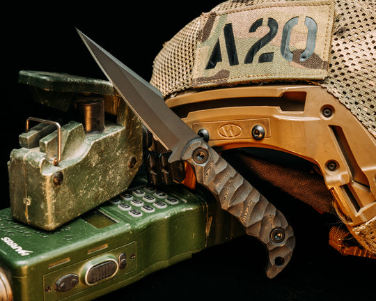 Senator- Black dunes Carbon, Armor Black Cerakote, Allen Bolts, Chaos Grip