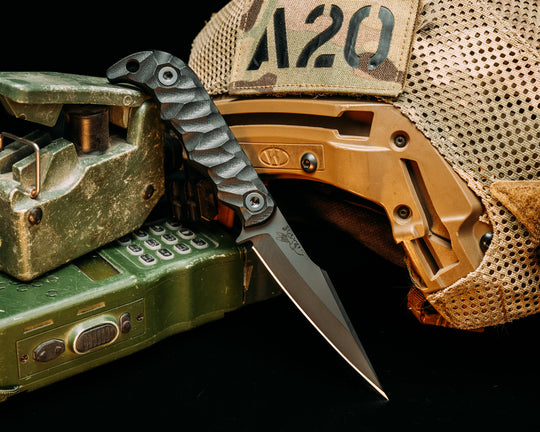 Senator- Black G10, Armor Black Cerakote, Allen Bolts, Chaos Grip