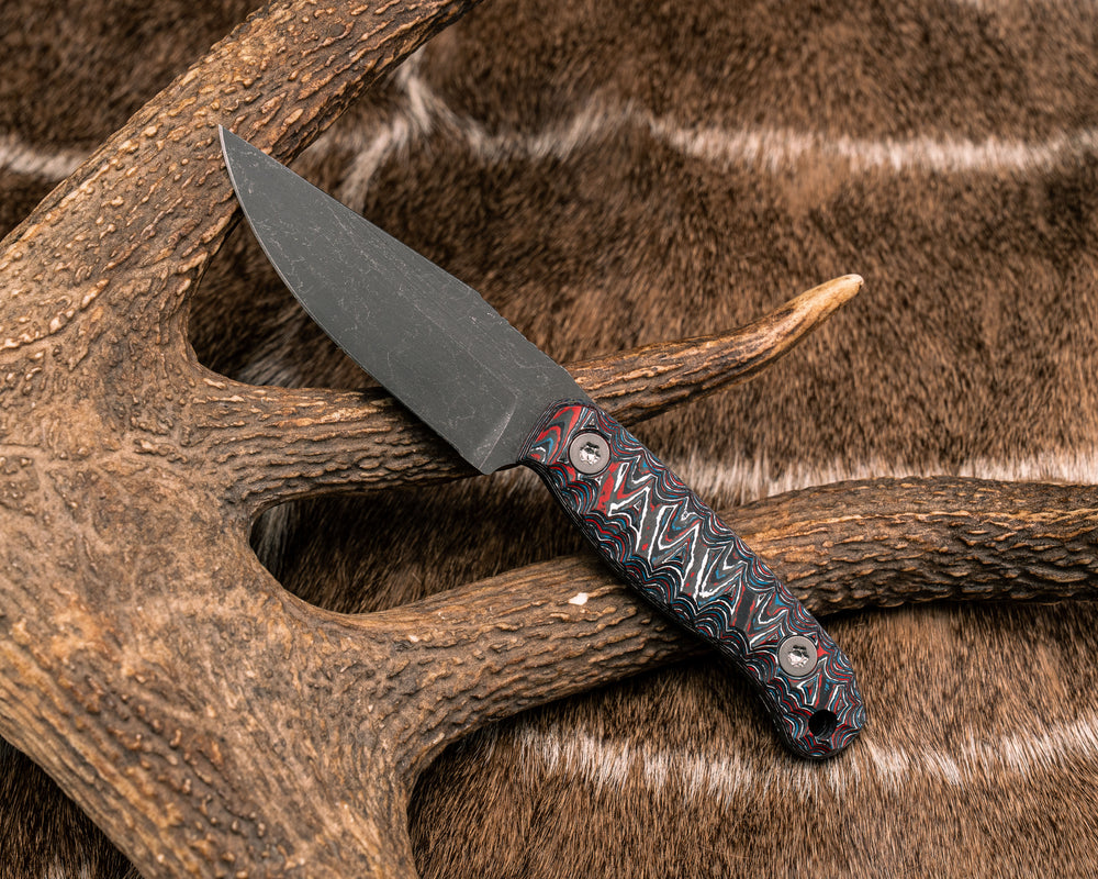 Feather Light- Nebula CF, Ti Torx Bolts, Textured Grip