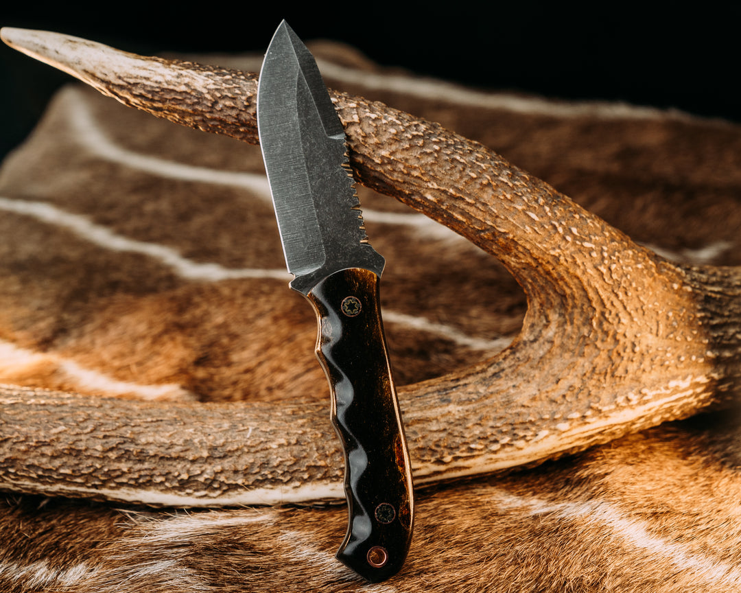 Disaster Cub- Giant Irish Elk, Mosaic Pins, Copper Lanyard Pin, Old School Rock Work Spine, Smooth Grip