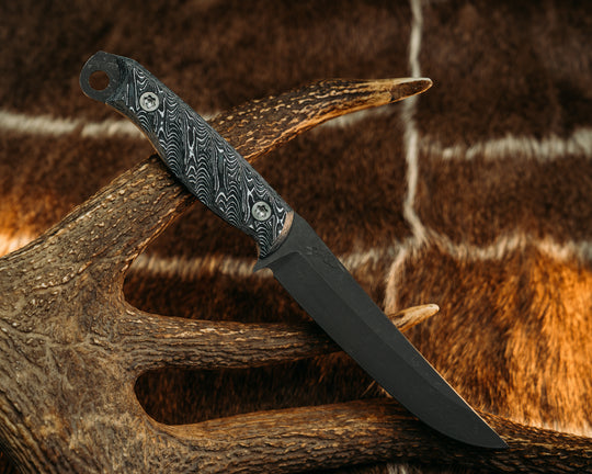 Crow Breakdown - White Storm Carbon, Ti Torx Bolts, Iron Grip
