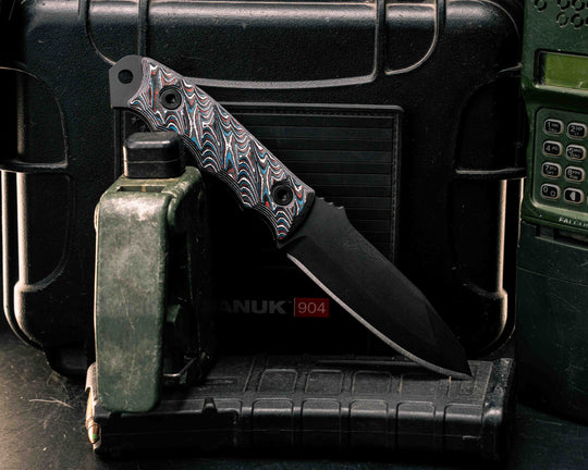 Disaster Jr- Nebula Carbon, Armor Black Cerakote, Allen Bolts, Textured Grip