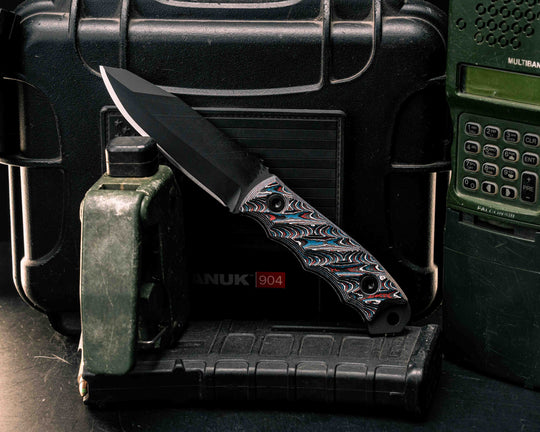 Disaster Jr- Nebula Carbon, Armor Black Cerakote, Allen Bolts, Textured Grip