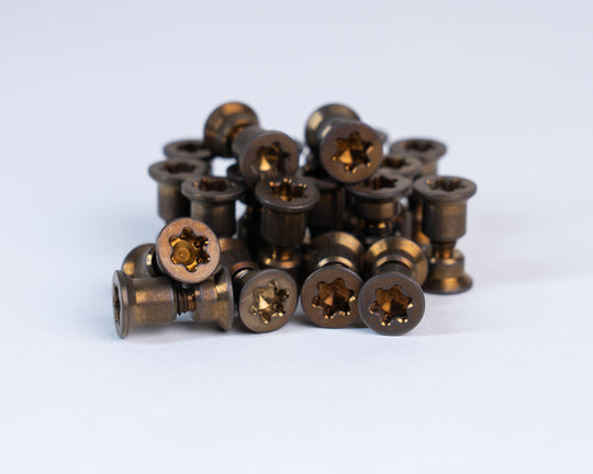 Titanium Hardware, (SET of 2),  Bronze, HFB-Long