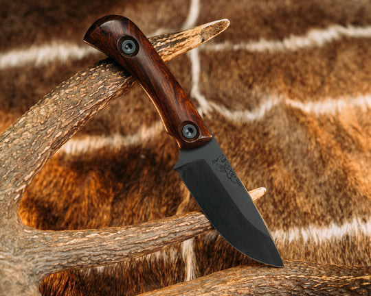 Cav Jr - Desert Ironwood, Armor Black Cerakote, Allen bolts, Smooth Grip