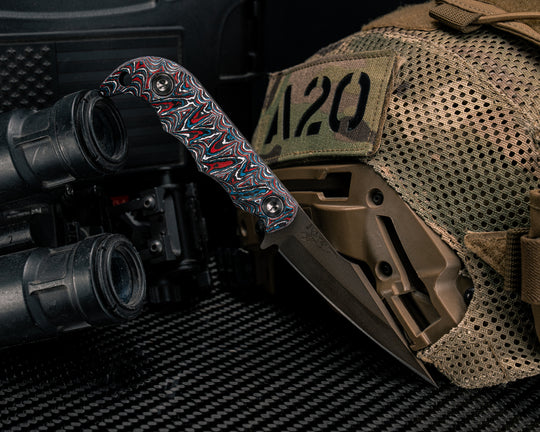 Senator- Nebula Carbon, Midnight Bronze Cerkote, Ti Allen Bolts, Textured Grip