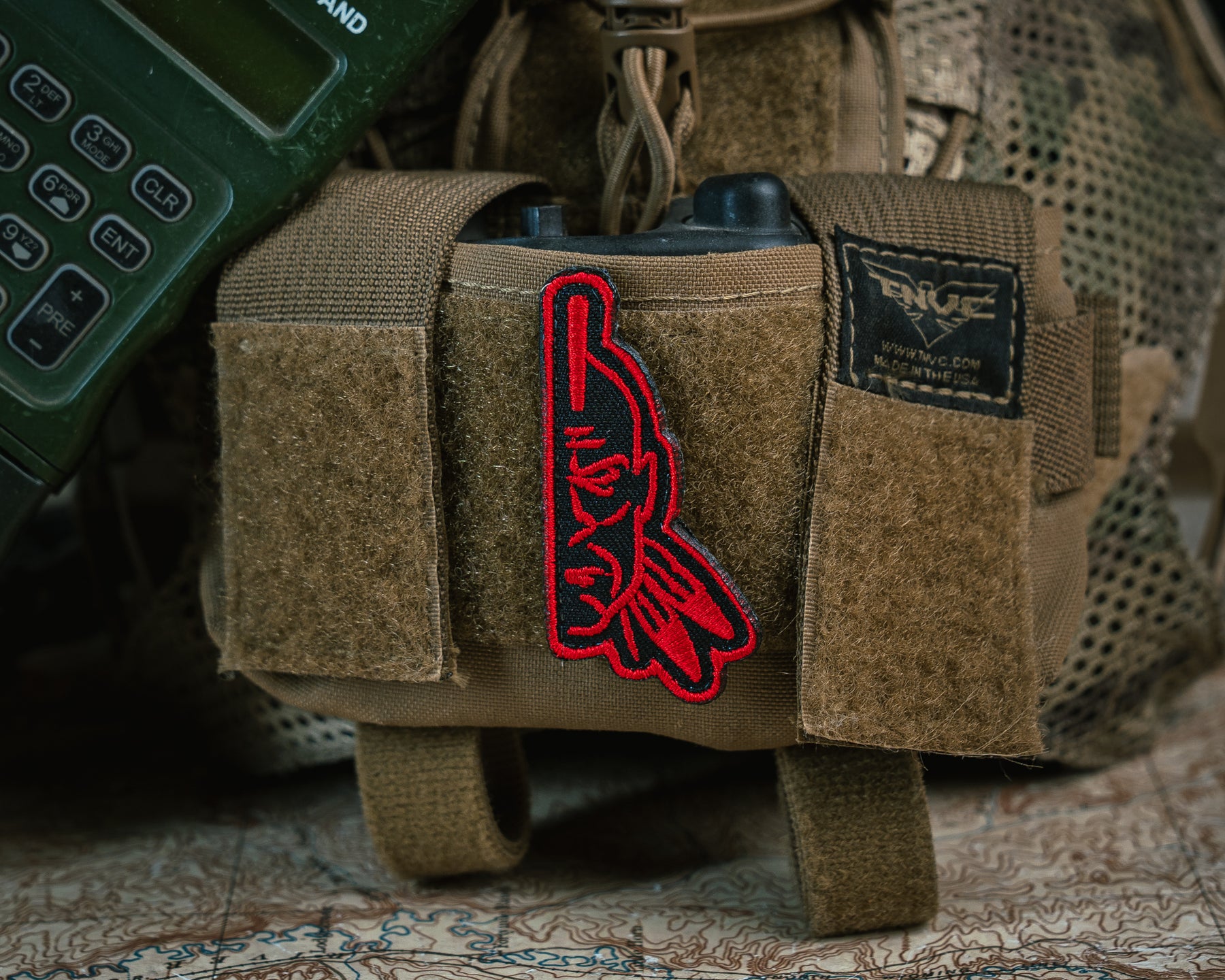 Half Face Velcro Patch – Half Face Blades