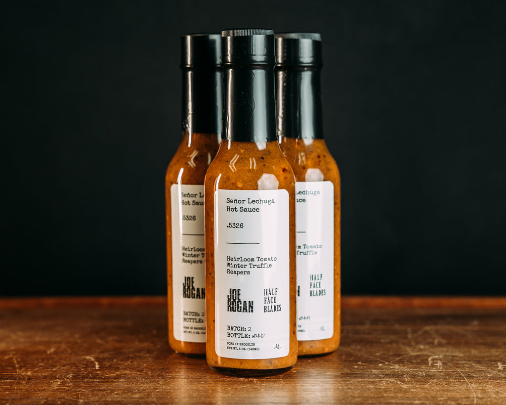 Truffle hot sauce (12 PACK), Joe Rogan X Senor Lechuga X HFB Collab, hot sauce of the God's.