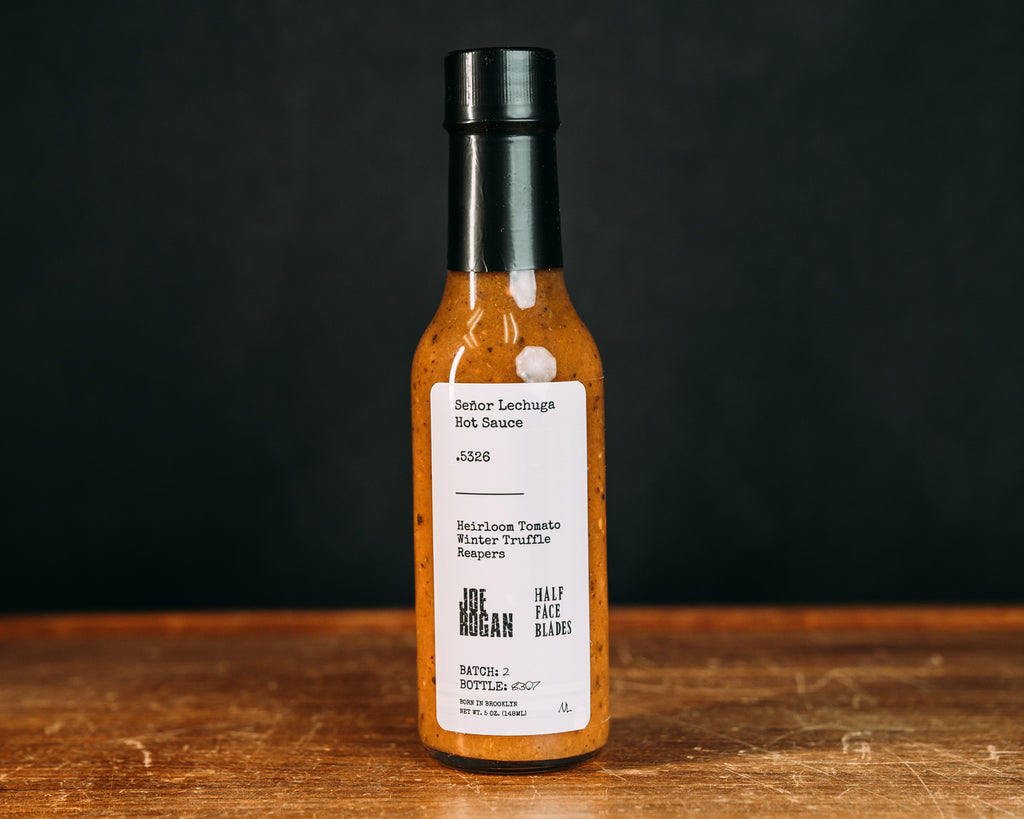 Truffle hot sauce, (single bottle), Joe Rogan X Senor Lechuga X HFB Collab, hot sauce of the God's.