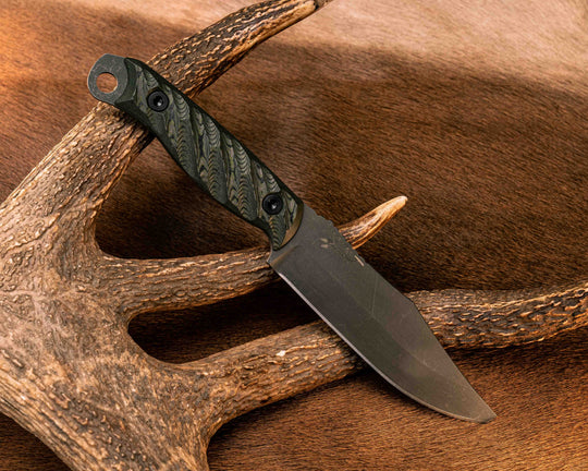 Crow Scout - Jungle Wear Carbon, Allen Bolts, Textured Grip
