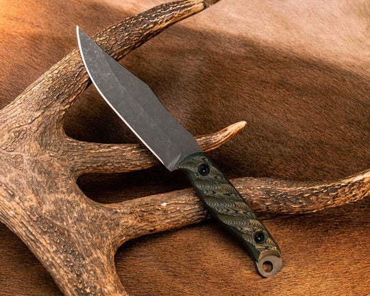 Crow Scout - Jungle Wear Carbon, Allen Bolts, Textured Grip