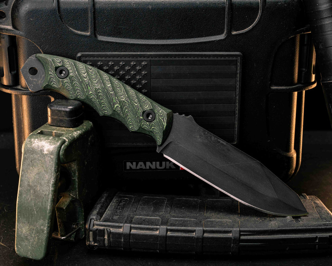 Disaster Breacher- Jungle Wear Carbon, Allen Bolts, Textured Grip