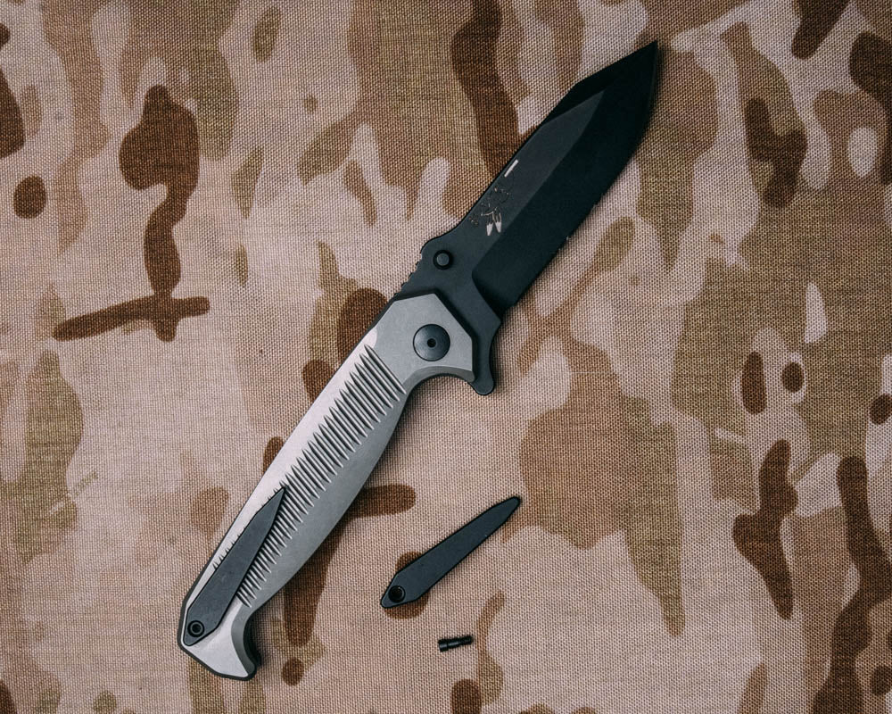 Tighter .030” Pocket clip for monolithic frame SHPOS, Crow and disaster folders