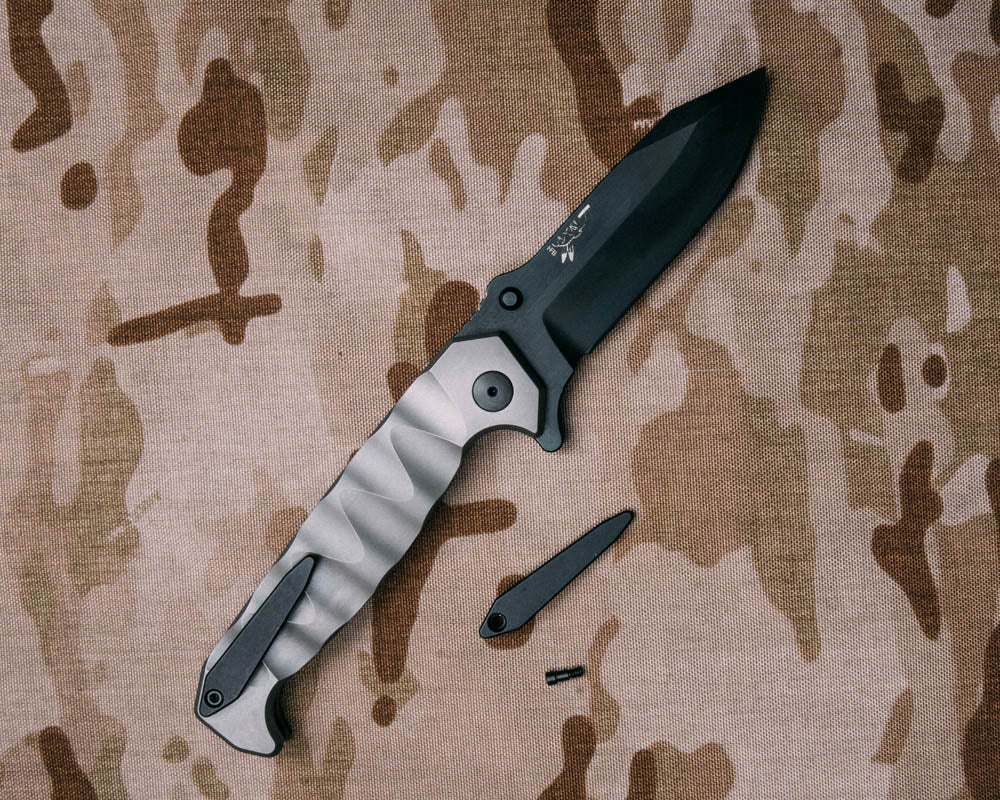 Tighter .030” Pocket clip for monolithic frame SHPOS, Crow and disaster folders