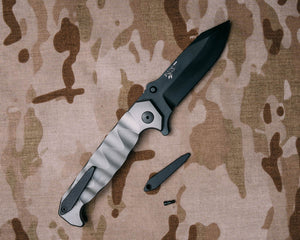 Tighter .030” Pocket clip for monolithic frame SHPOS, Crow and disaster folders