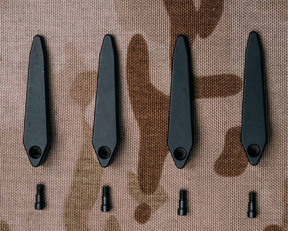 Tighter .030” Pocket clip for monolithic frame SHPOS, Crow and disaster folders