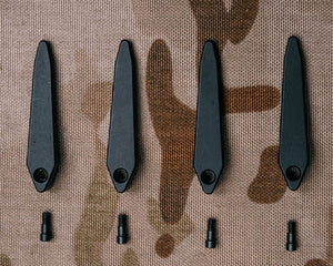 Tighter .030” Pocket clip for monolithic frame SHPOS, Crow and disaster folders