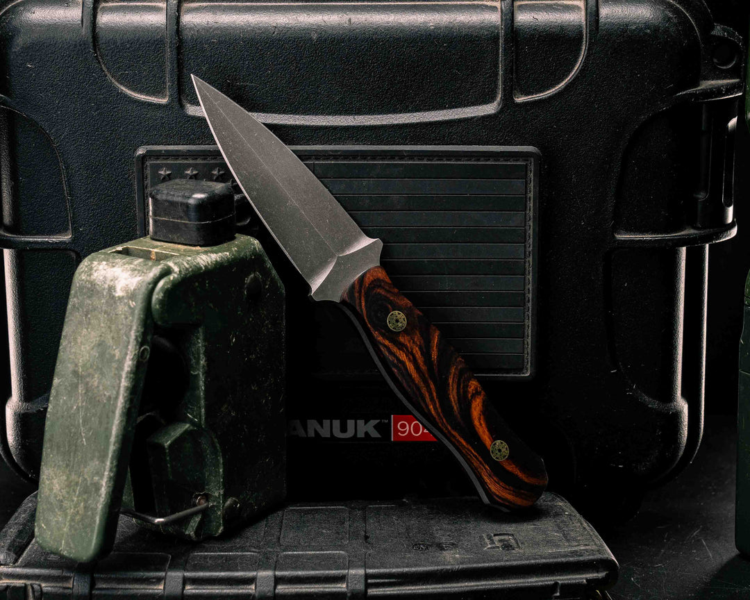 Pulse Checker- Desert Ironwood, Mosaic Pins, Smooth Grip