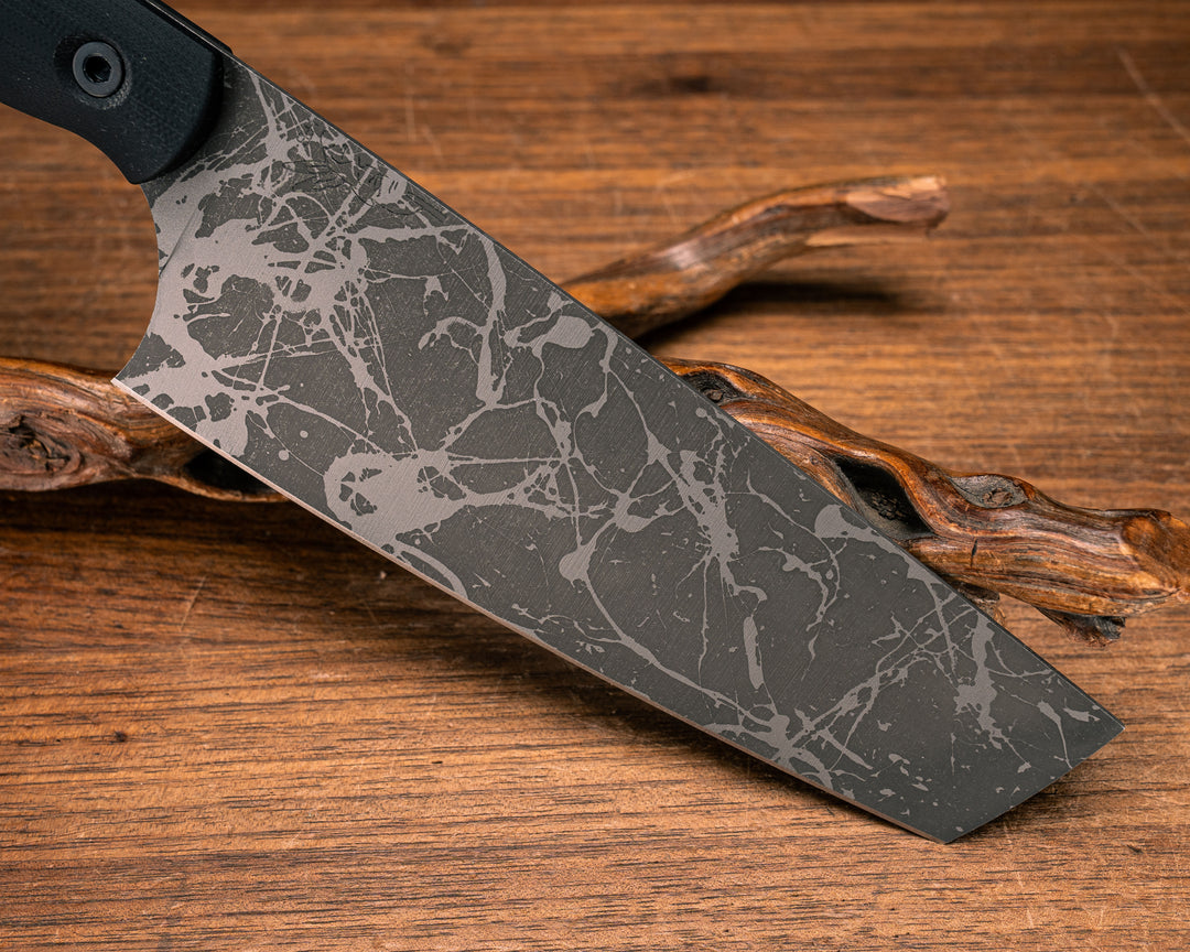 Chef Set - Black G10, Allen Bolts, Smooth Grip