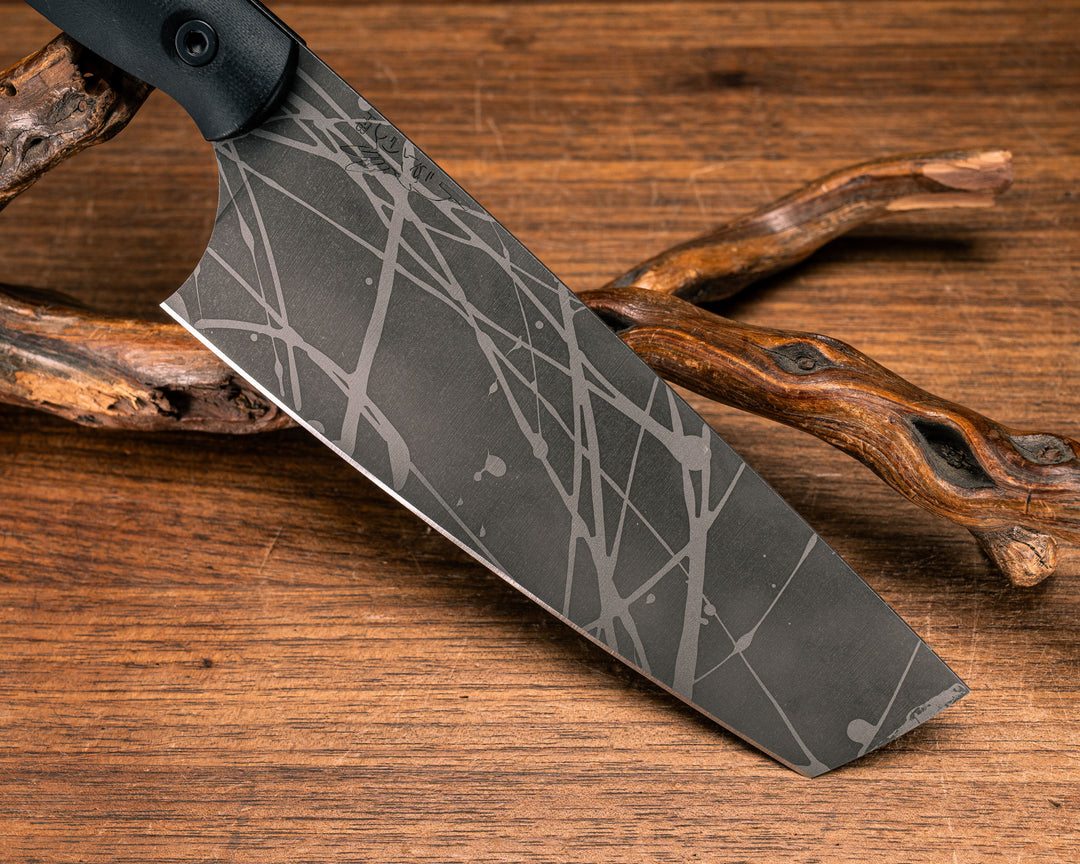 Chef Set - Black G10, Allen Bolts, Smooth Grip