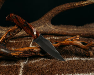 Tosahwi - Desert Ironwood, Brass Pins, Contoured Grip.