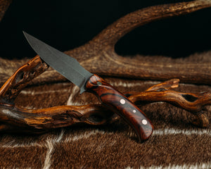Tosahwi - Desert Ironwood, Brass Pins, Contoured Grip.