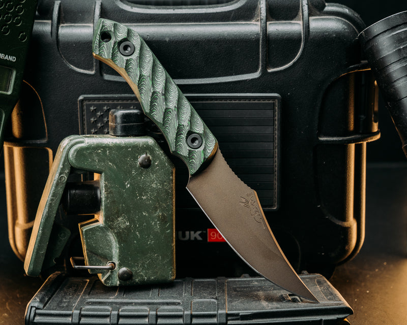 Red Cloud- Jungle Wear Carbon, Midnight Bronze Cerakote, Allen Bolts, Textured Grip