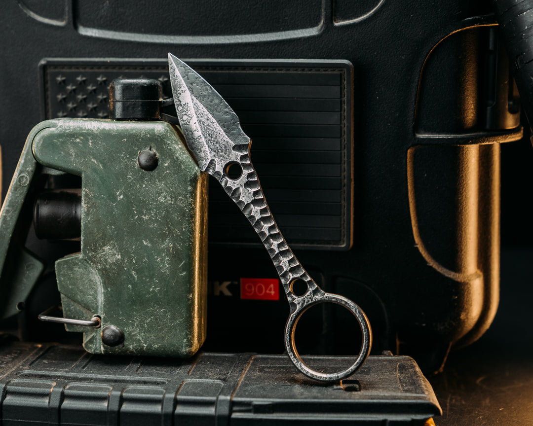 Ringstrike - Acid Splatter and Machined Rockwork Handle