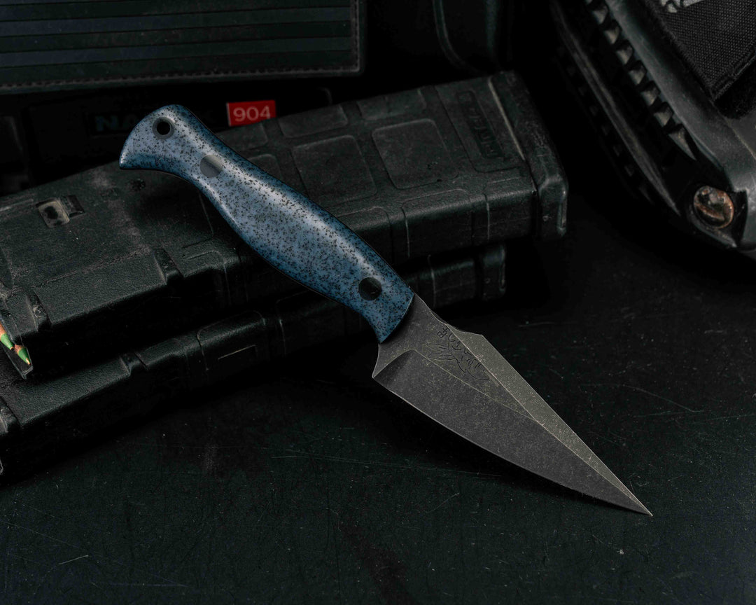 Gulo Gulo- Classic Blue Grip-Tec, CF Pins, CF Lanyard Pin, Smooth Grip