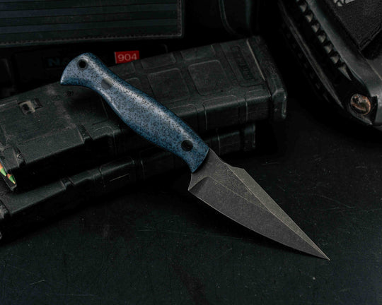 Gulo Gulo- Classic Blue Grip-Tec, CF Pins, CF Lanyard Pin, Smooth Grip