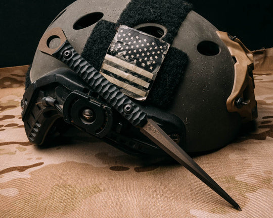 Cardiac Spike- Black G10, Midnight Bronze Cerakote, Allen Bolts, Textured Grip