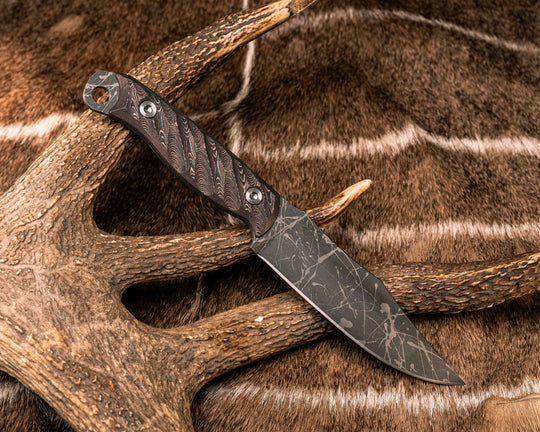 Crow Scout- Copper Camo Carbon, Allen Bolts, Textured Grip