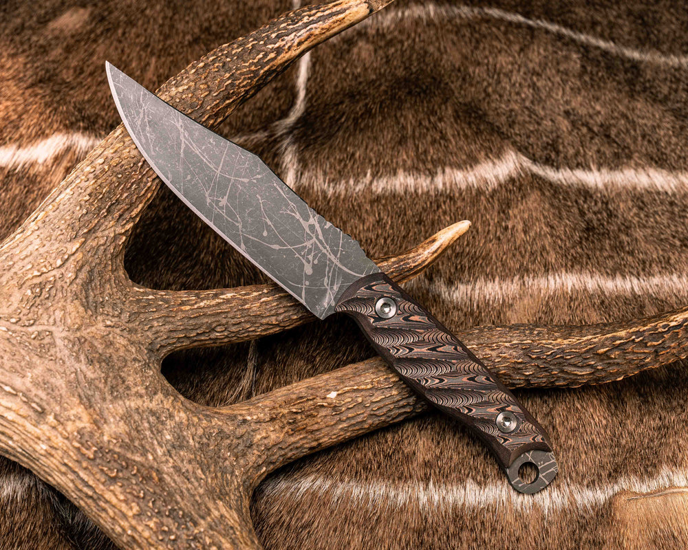 Crow Scout- Copper Camo Carbon, Allen Bolts, Textured Grip