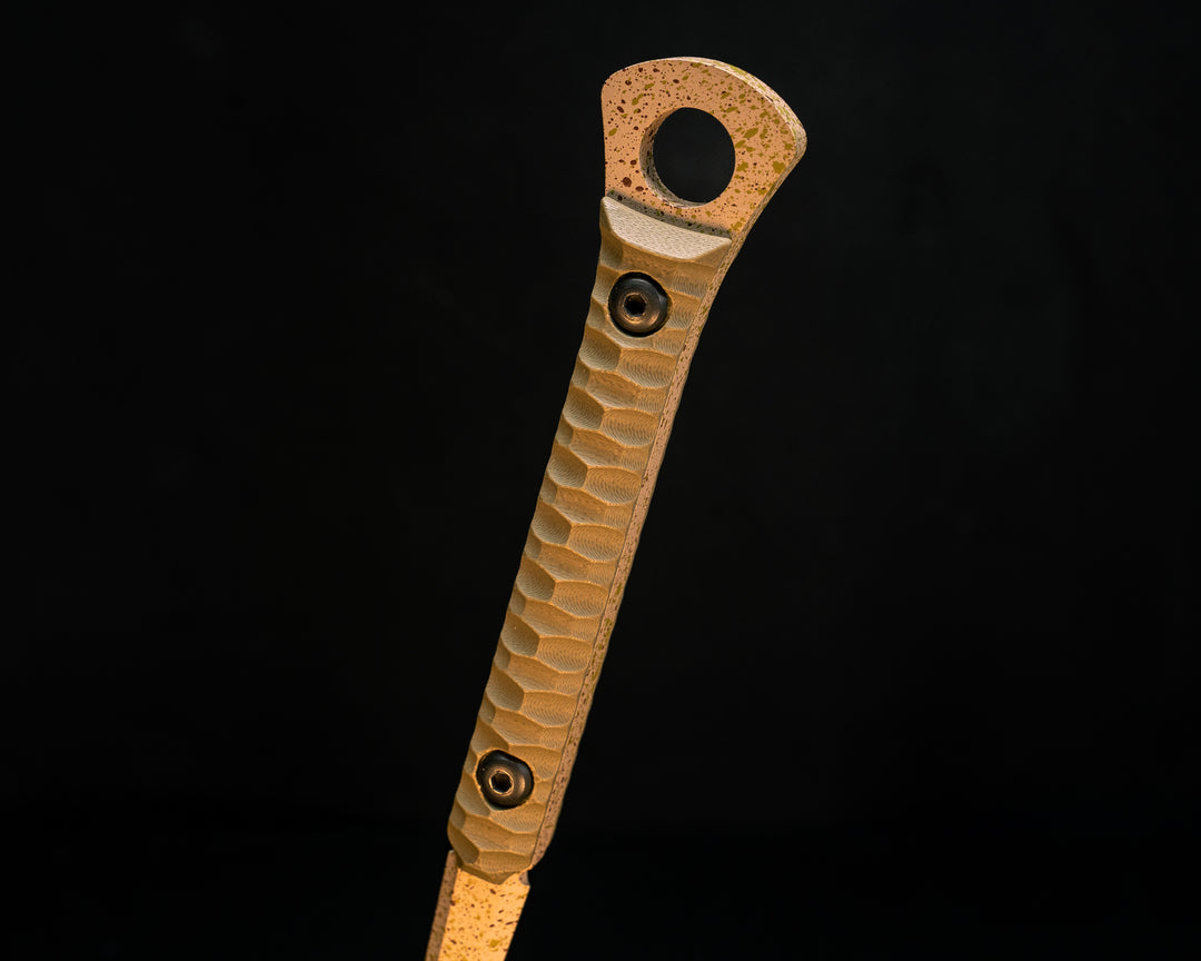 Cardiac Spike- OD Green G10, Arid Multicam Cerakote, Allen Bolts, Textured Grip