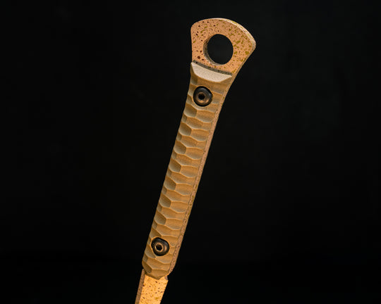 Cardiac Spike- OD Green G10, Arid Multicam Cerakote, Allen Bolts, Textured Grip