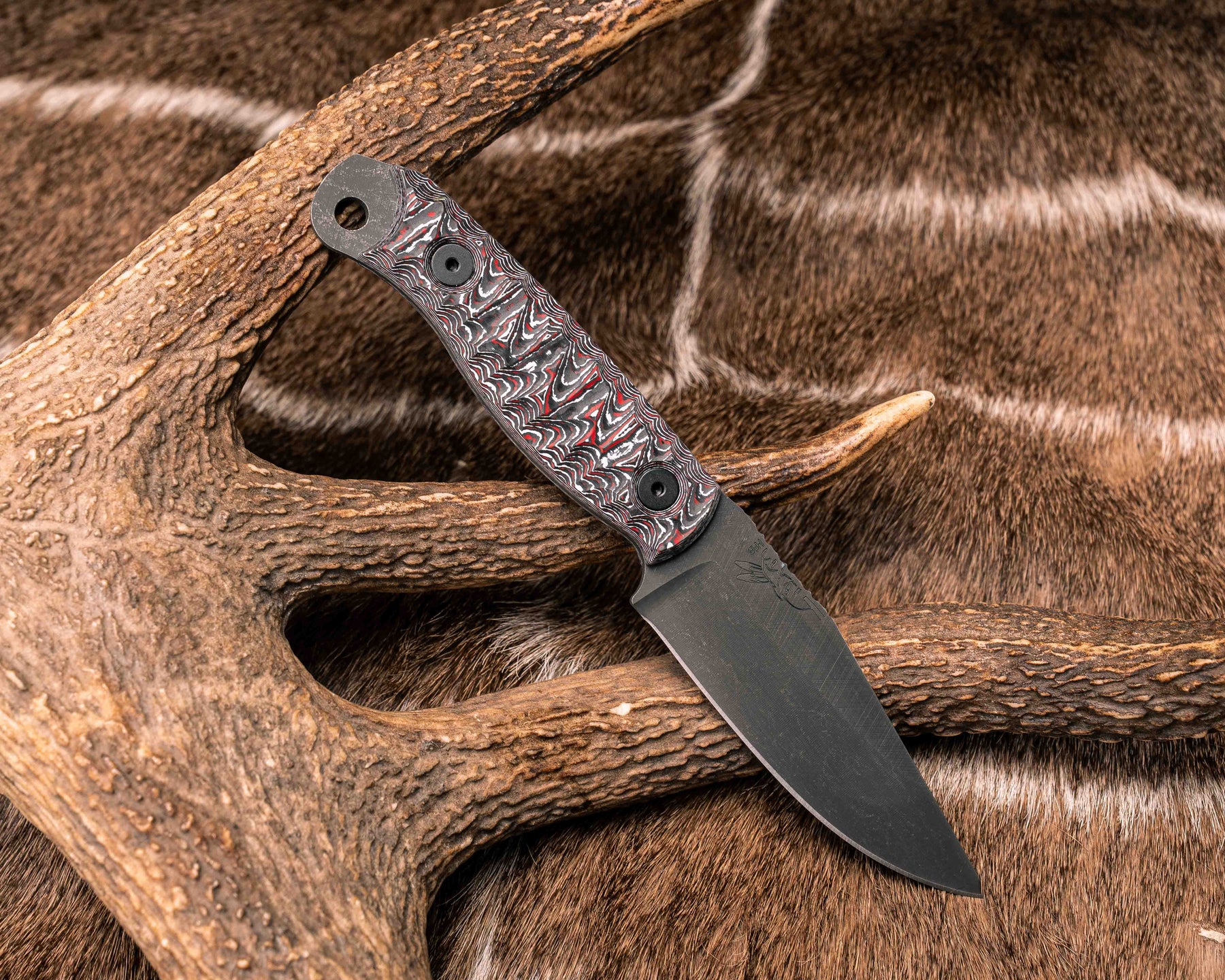 Crow Scalper - Snowfire Carbon, Allen Bolts, Textured Grip – Half
