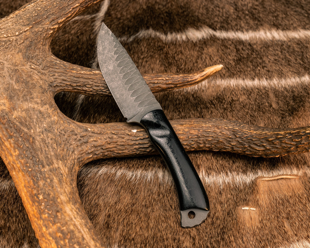 Cav Jr- Cosmos Carbon Fiber, CF Pins, Textured Grip, open tang