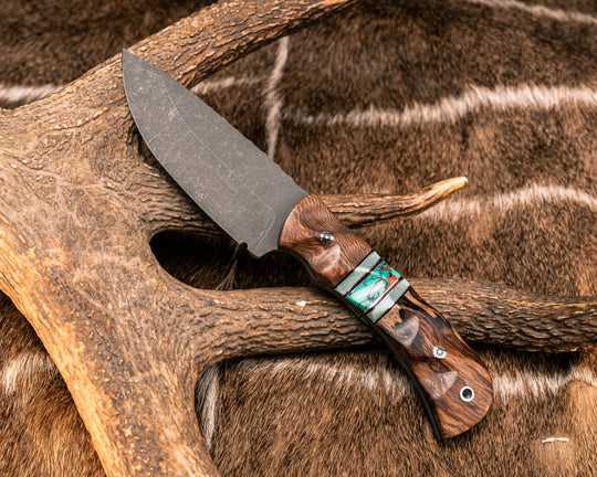 Cavner- Guava, Black G10 and Aluminum Pin Striping, Tiffany Blue G10 and Sonoran Sunset Tru-stone Split,Mahogany, Mosaic Pins, Aluminum Lanyard Pin, Textured Grip