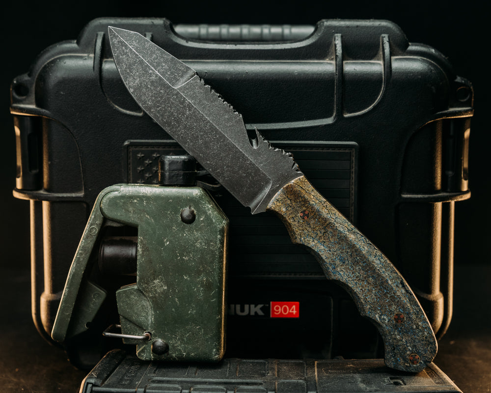 Notched Wire Cutter Breacher Gen 3- Dinosaur Bone, Mosaic Pins, Textured Grip