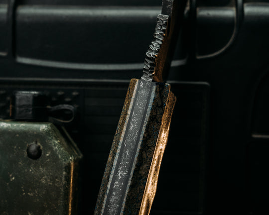 Notched Wire Cutter Breacher Gen 3- Dinosaur Bone, Mosaic Pins, Textured Grip